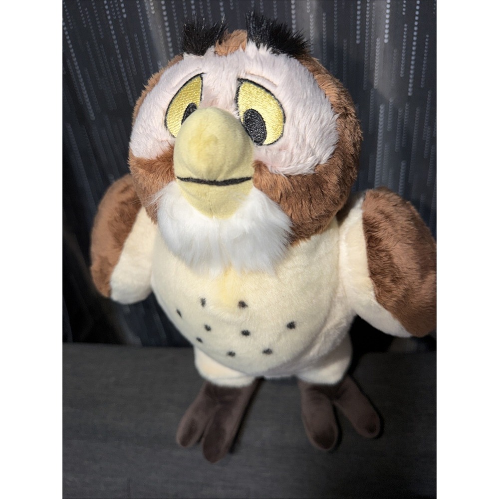 Disney Winnie The Pooh Owl Plush Stuffed Animal Brown Night Bird Cute 13"